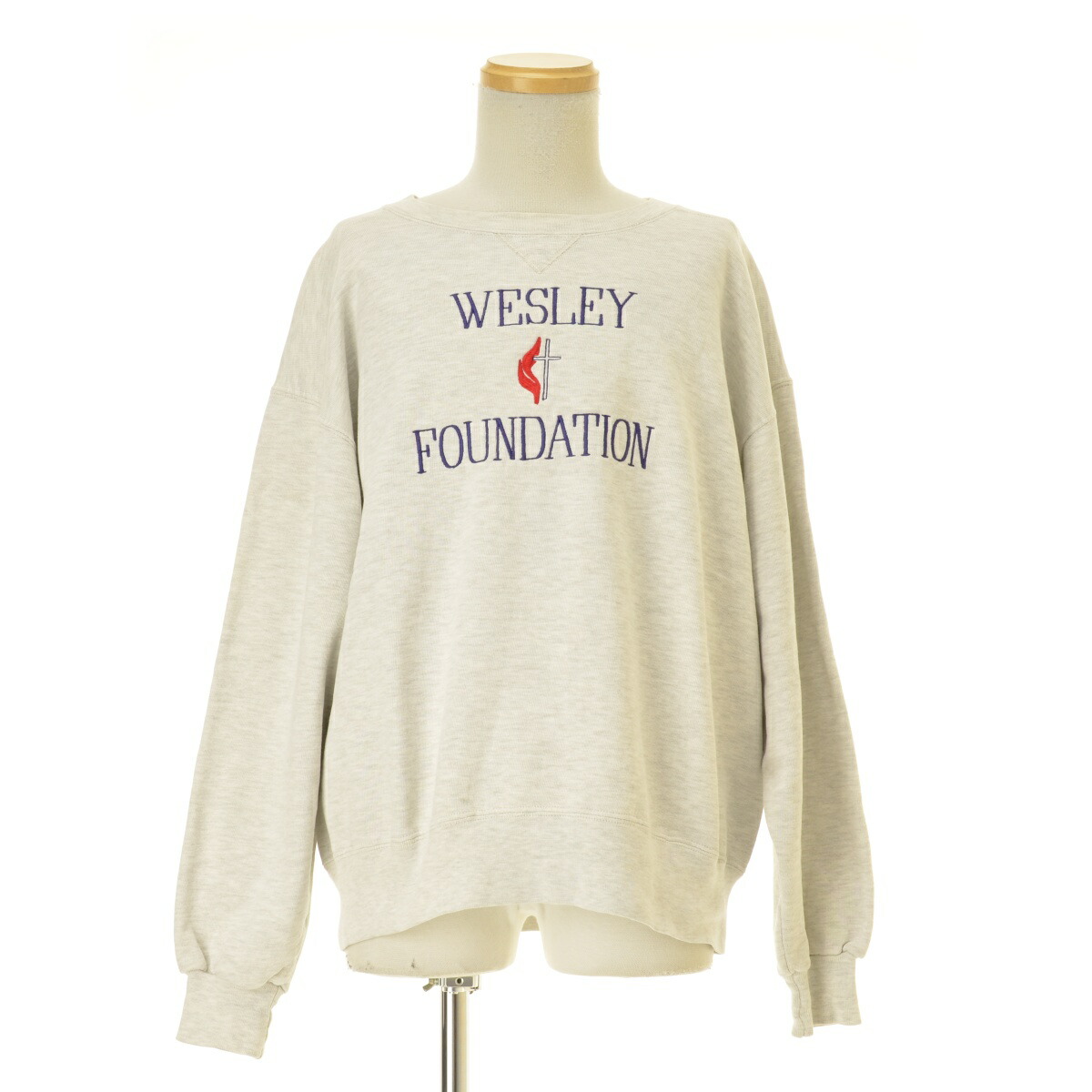 【中古】L.L.BEAN × RUSSELL ATHLETIC / エルエルビーン × ラッセル アスレティック 90s 前Vガゼット 刺繍長袖スウェット【cacgaeac-m】 11,715円