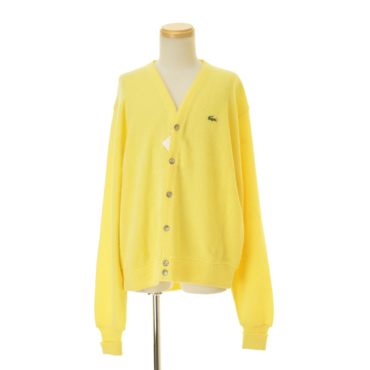 【中古】IZOD LACOSTE / アイゾッドラコステ 70s～80s アクリル長袖カーディガン【cacgabai-m】