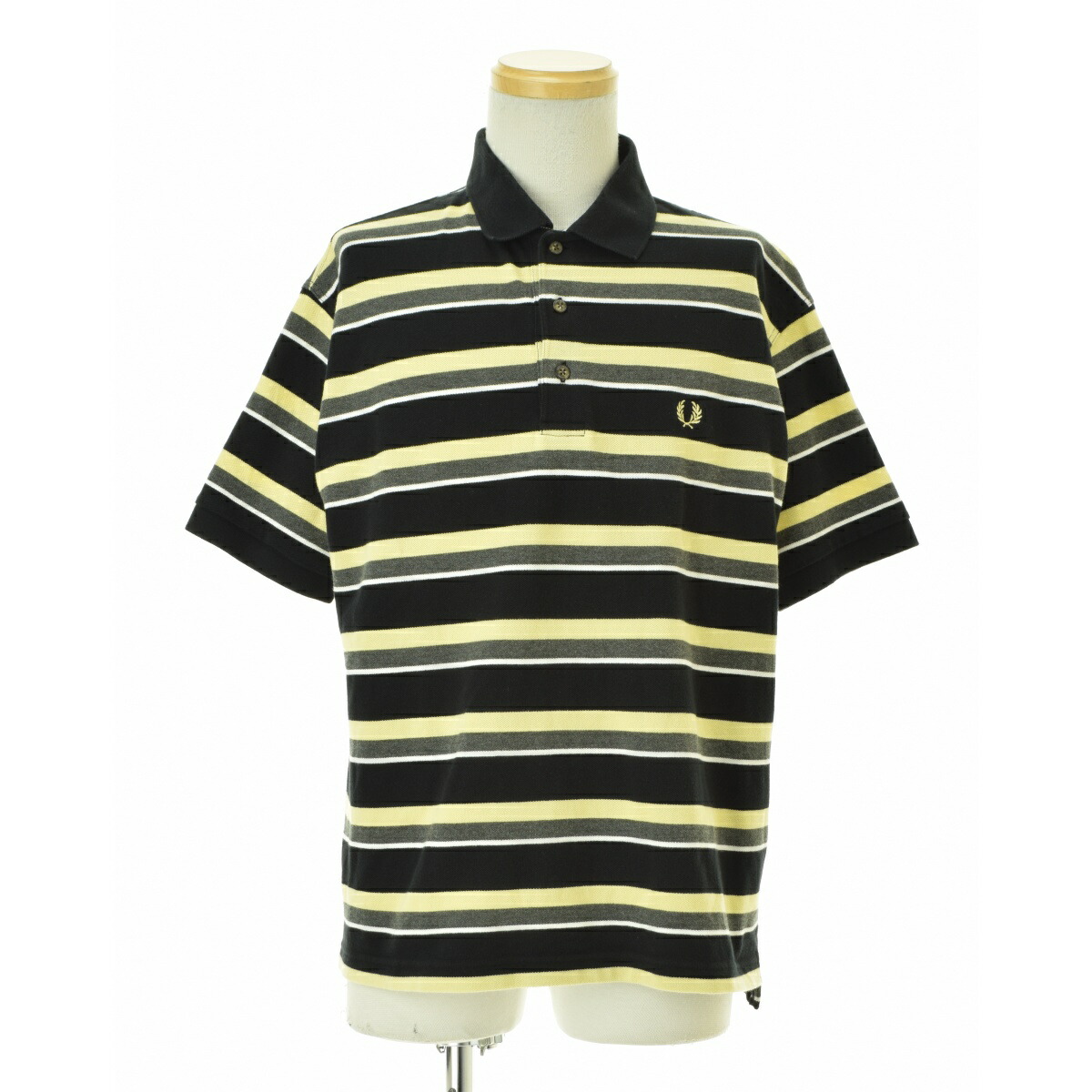 楽天市場】【中古】FRED PERRY ポロシャツ FZ1704 ネイビー