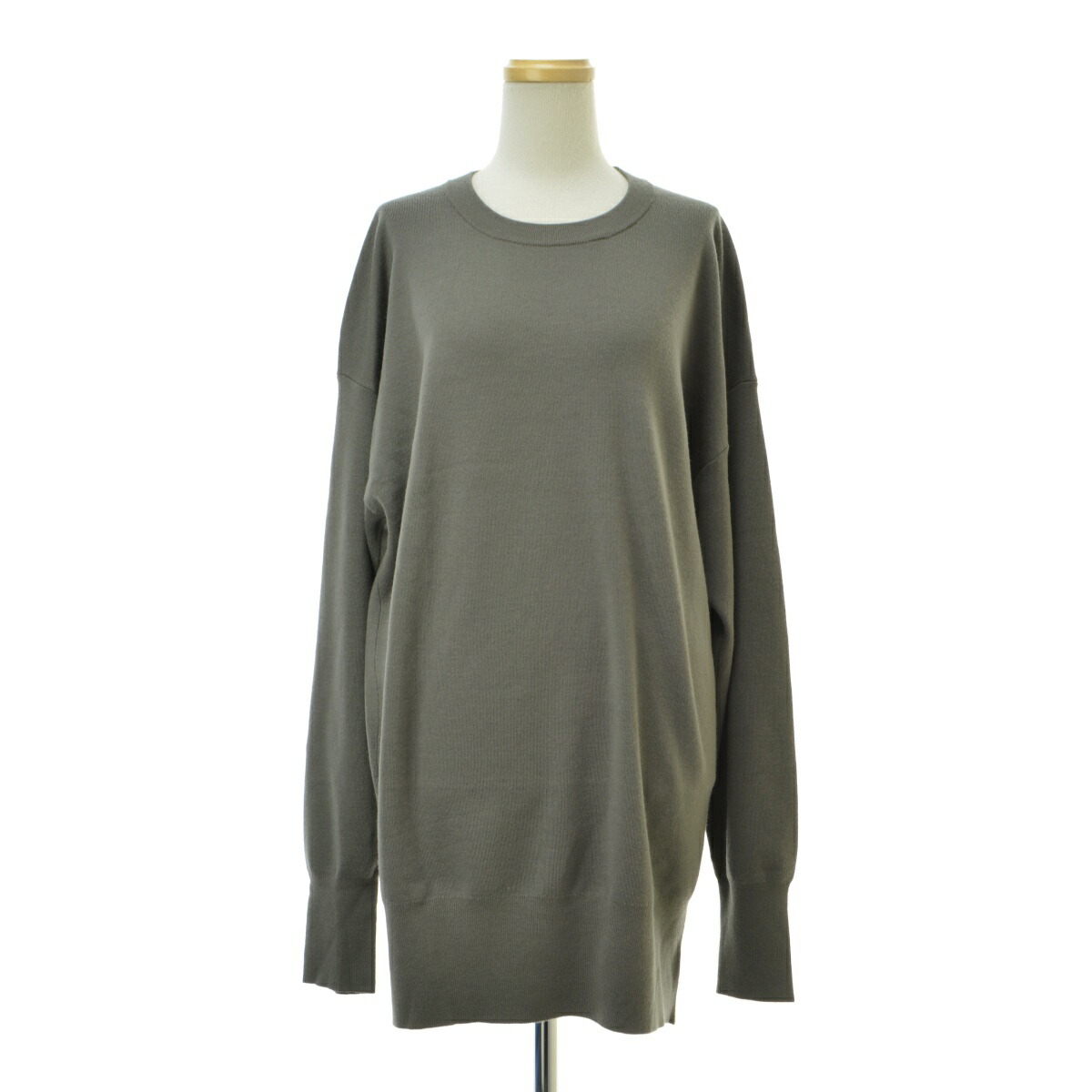 【中古】AP STUDIO / エーピー ストゥディオ 23AW 23080586208030 Relax-sized Tunic Pullover ニット長袖チュニック【cacfbccj-l】