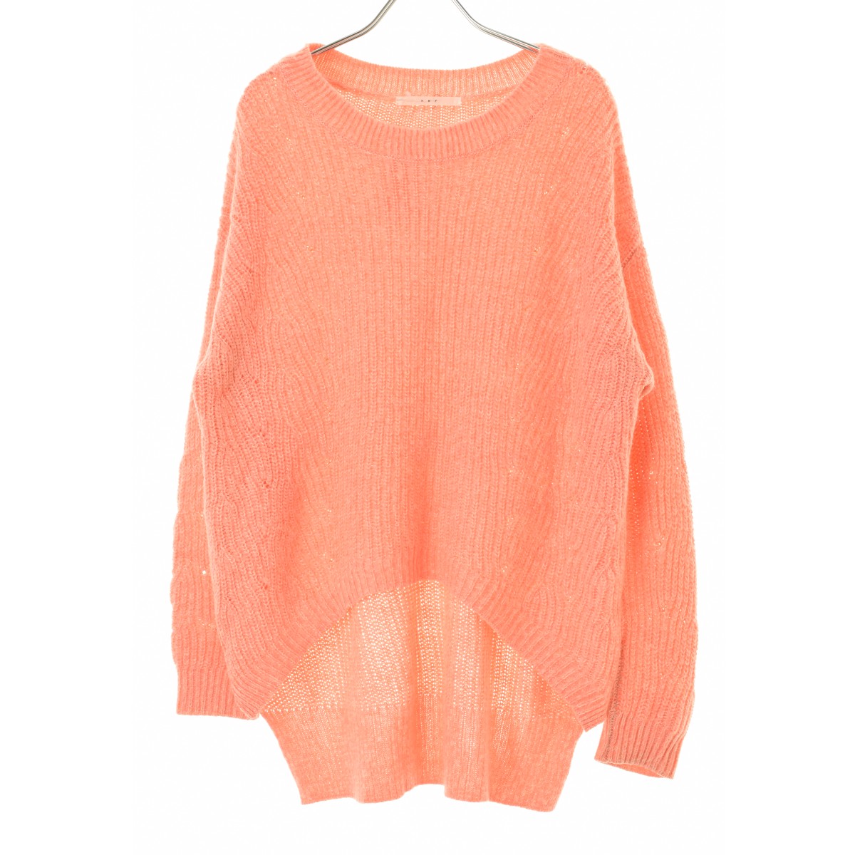 WOOD WOOD 売れ筋商品|||ウッド ウッド ニット&セーター アウター レディース Sweaters Orange ◇[SMA-KNITWCD]SOLAMONAT(ソラモナ) ウエハースニットワイド