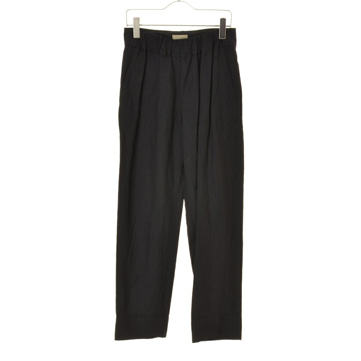 【中古】MARGARET HOWELL / マーガレットハウエル 578-1242004 PLAINWEAVE WOOL LINEN ウールリネン イージー トラウザーパンツ【cacgadcd-l】