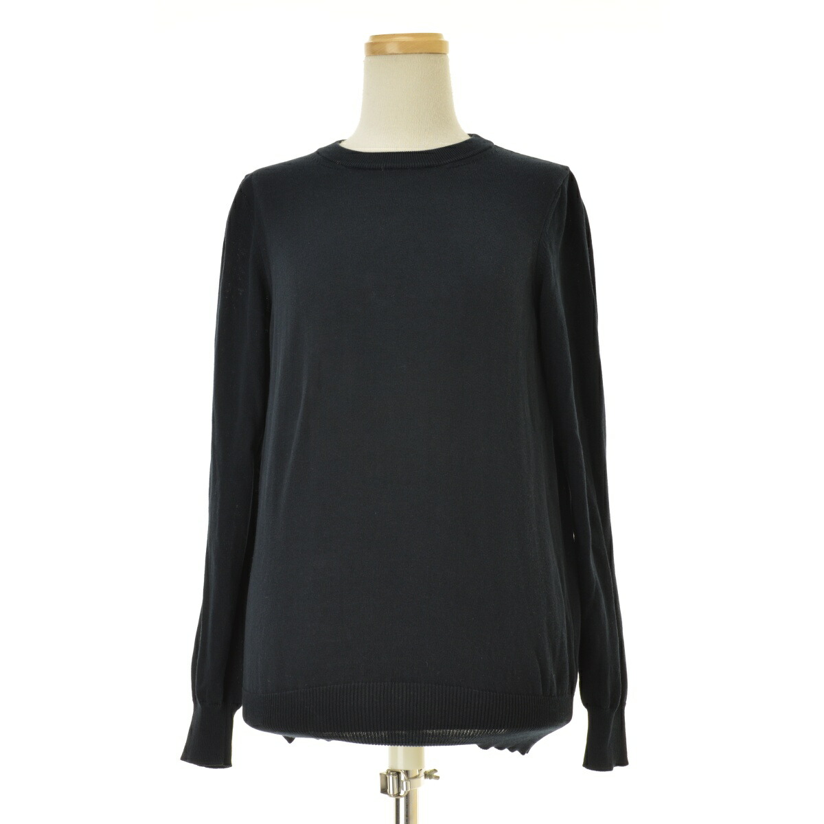 MARGARET HOWELL MHL / マーガレットハウエルエムエイチエル 595-5263504 モックネックケーブル 長袖ニットセーター MHL. MARGARET HOWELL MHL / マーガレットハウエルエムエイチ