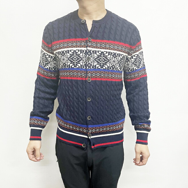 MSGM(エムエスジーエム)メンズ 丸首 カーディガン クルーネックスウェット カーディガン 長袖 カットソー ニット パーカー送料無料 MSGM-2000MM515【ネイビー89】新品 イタリア製 男女兼用｜ブランドショップ　還元屋 15,444円