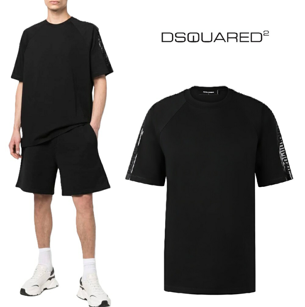 楽天市場】DSQUARED2 ディースクエアード 半袖 Tシャツ ブラック