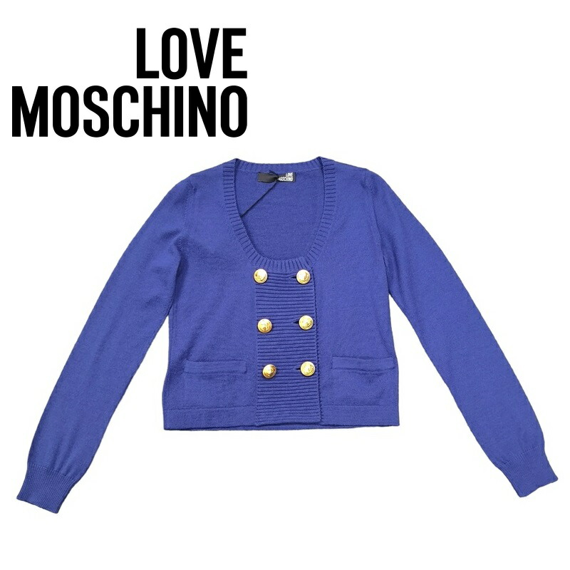 MOSCHINO CHEAP AND CHICモスキーノ♪カーディガン MOSCHINO モスキーノ カーディガン