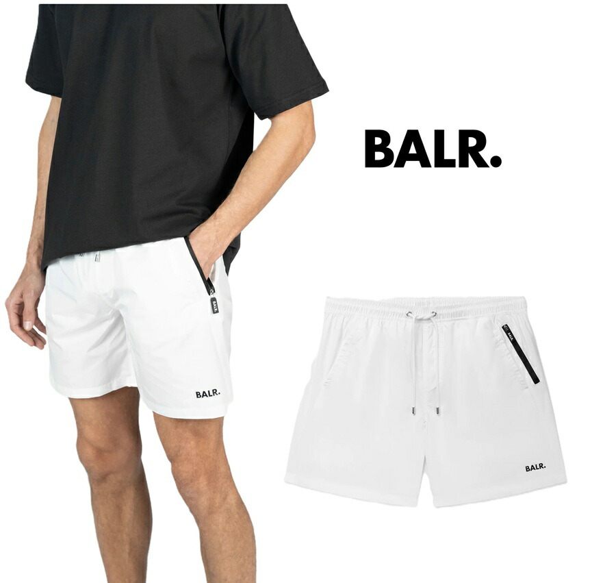 BALR 水着 ボーラー ボックスロゴ スイムウェアスイムショーツ S 新品 BALR. ボーラー スイムショーツ CLASSIC SHORTS 水着 メンズ