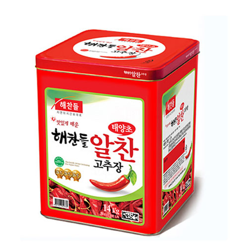 【へチャンドル】 アルチャン　コチュジャン　14kg　《韓国食品 韓国食材 韓国春雨 食料品 韓国調味料 韓国ソース 唐辛子 スパイス 辛口 激辛 辛さ2倍 韓国辛い調味料 業務用コチュジャン》