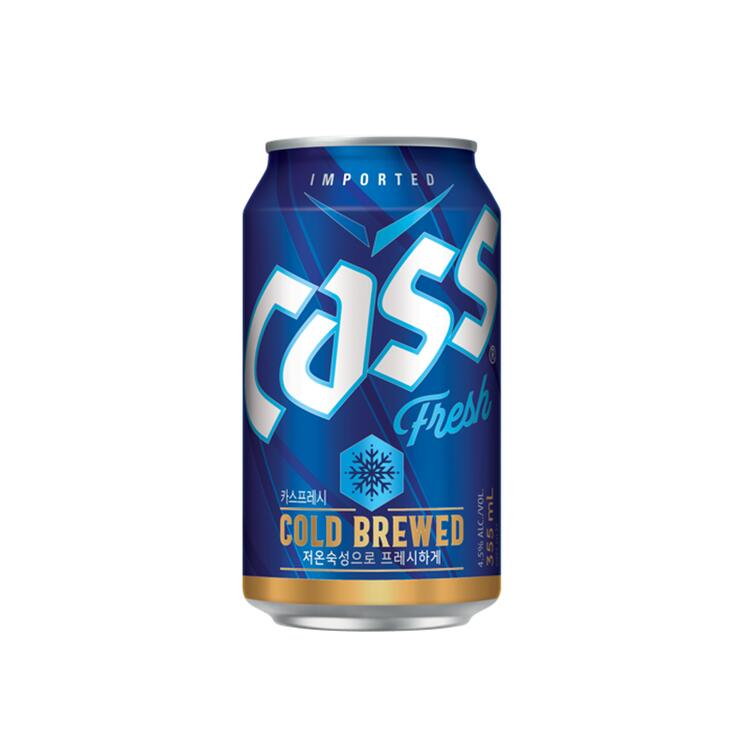 Cass ビール 355ml 6缶パック 4セット CASS ビール(缶) 355ml 6本セット 韓国ビール カスビール カス