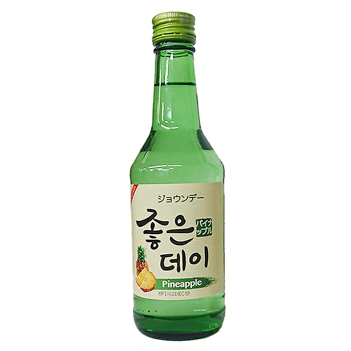 地域別送料無料【ムハク】ジョウンデー　パイナップル　13.5℃　360ml　1本当り407円(税込)