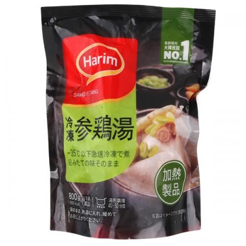 冷凍 ハリム 冷凍参鶏湯 800g タッペクスク 韓国食品 韓国料理 韓国食材 韓国スープ スープ 冬 参鶏湯 サムゲタン サンゲタン 即席食品 レトルト食品 たんばく質 宝田昼食 インスタント食品 簡単料理 激安 特価キャンペーン