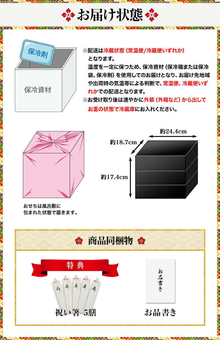 冷蔵 長形三段重おせち うを仁 お正月 お節料理 予約 仁寿2023年 冷蔵おせち 岐阜 監修 長形三段重 世界有名な 岐阜