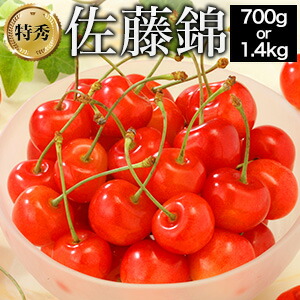 【ご予約商品】700g/1.4kg 特秀品 佐藤錦 さくらんぼの王様佐藤錦 さくらんぼ 産地直送 佐藤錦 チェリー さとうにしき 満足良品館 全国送料無料