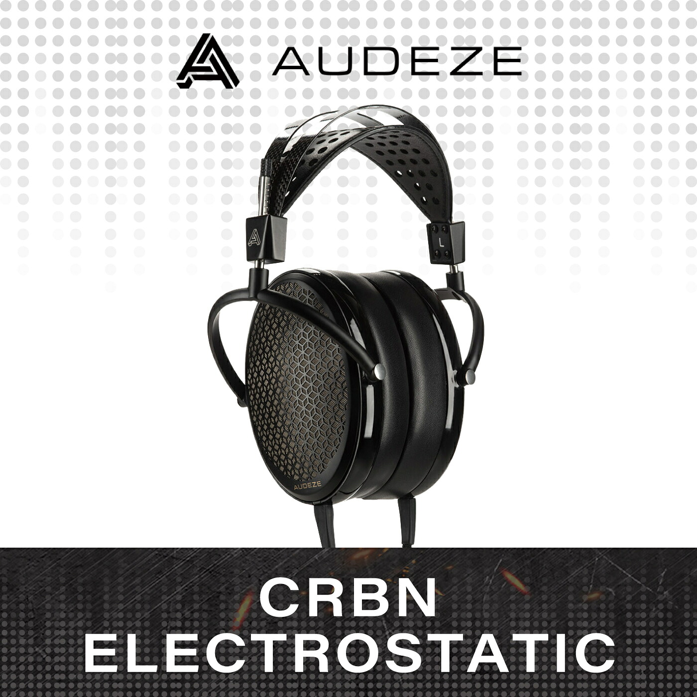 AUDEZE CRBN ELECRTOSTATIC 静電型オーバーイヤーヘッドホンオーデジー カーボンナノチューブ ダイヤフラム 国内定まり代わりになる店