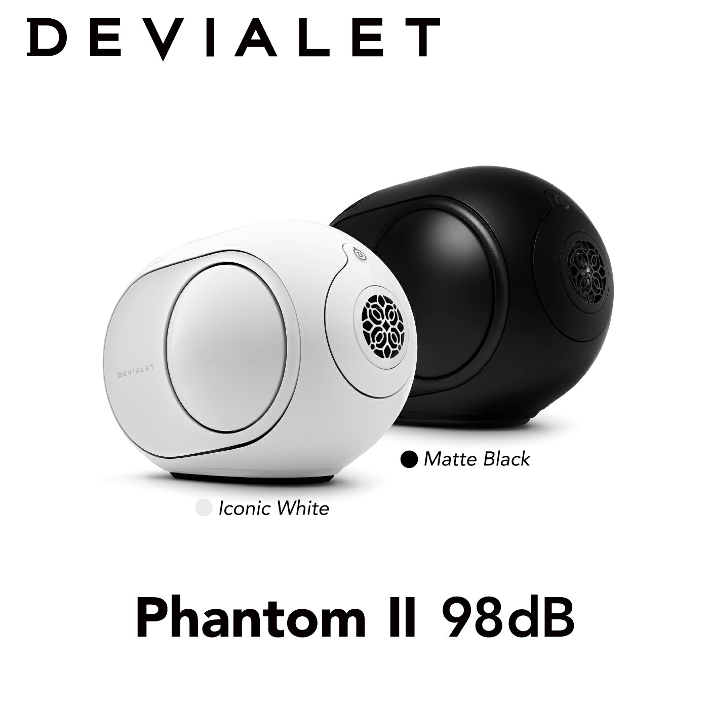楽天市場】DEVIALET PHANTOM2 95dB ワイヤレススピーカー 国内