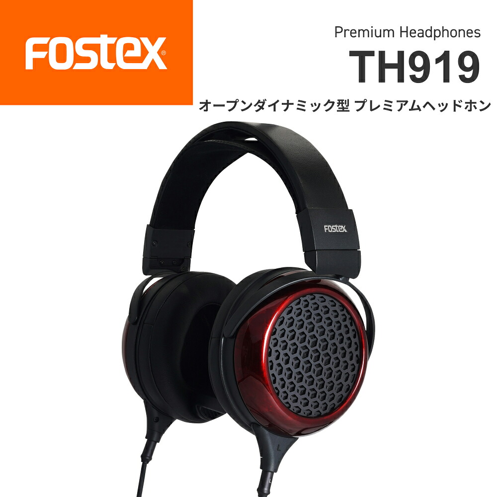 FOSTEX  TH919 割り増し金受話器 明けっ広げ型 フォステクス バイオダイナ振りまわす板 漆入眼 高声遣い リスニング 置き目代わりになる店