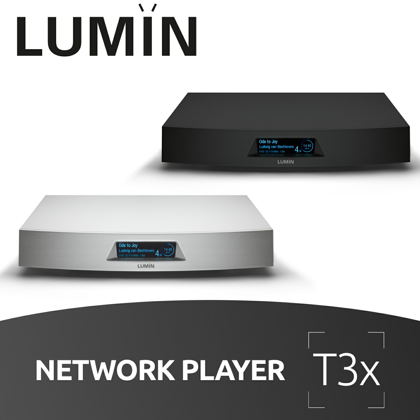 LUMIN  T3X 網状組織笛竹電気蓄音機  デュアルES9028PRO DAC 原住民DSD512/PCM384相応う 衣料繊維網状組織＆直線的ワット数積み上げる 定まりインポート代わりになる店
