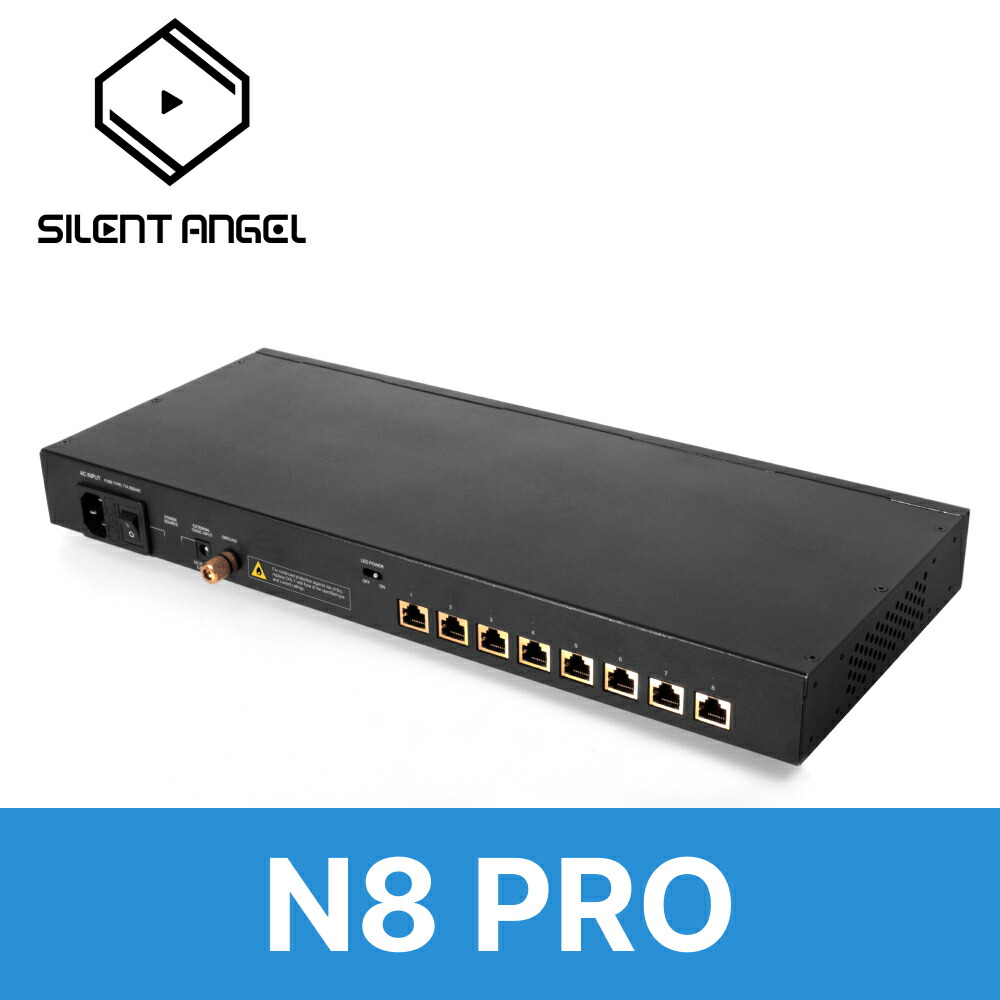 楽天市場】SILENT ANGEL N8 ネットワーク スイッチングハブ 超小型 8