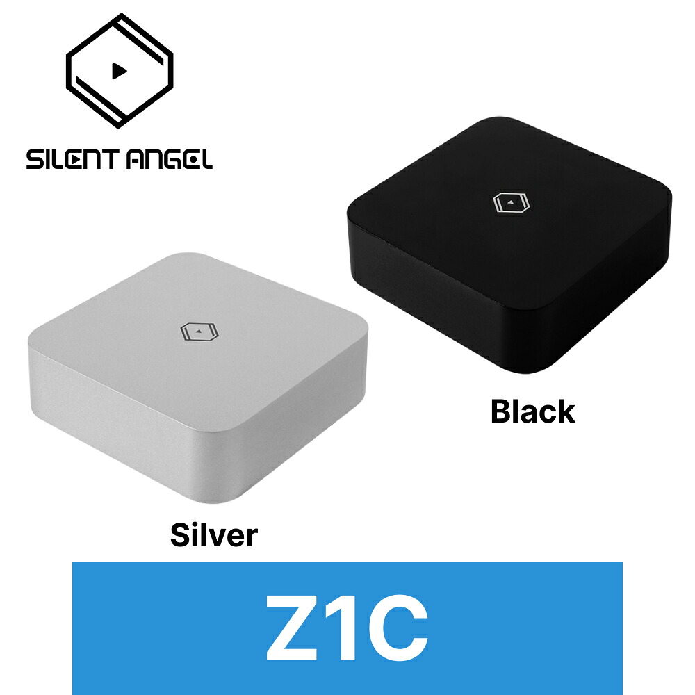 SILENT ANGEL Z1C 笛竹サーヴァー SSD 記憶装置 ランダムアクセス記憶装置 8GB 無声映画天使 Rhein 国内定まり代わりになる店 エントリー TIDAL Qobuz Roon Core AirPlay Spotify connect DSD256