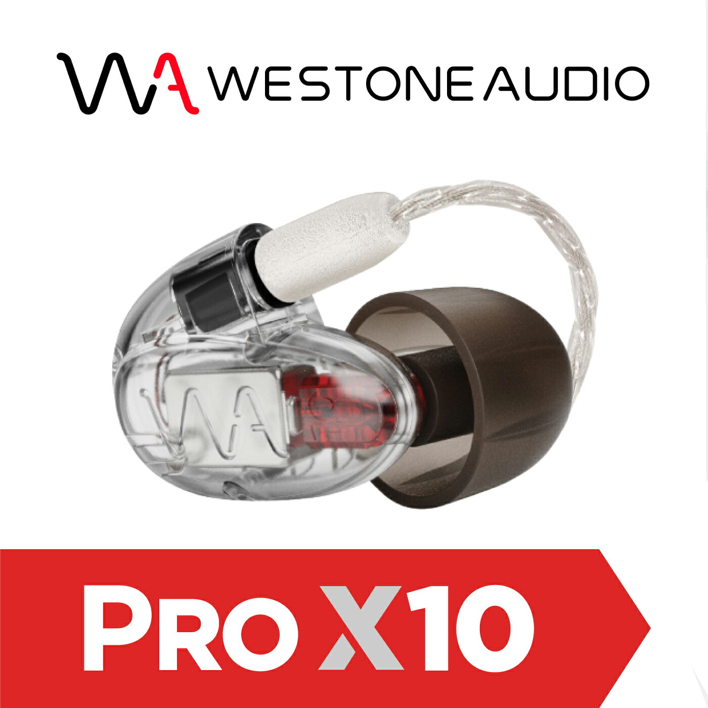 WESTONE AUDIO UM Pro X10 ウェストンオーディオ バランスド・アーマチュア・ドライバー1基 イヤホン 国内正規代理店