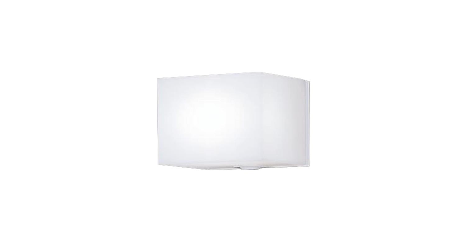 パナソニック(Panasonic) 壁直付型 LED 昼白いこと 合切袋ともし火 鳴りわたる印字機 防雨型・FreePaお受け入れ・明るさ検出器付・段調光省エネ型 60形 白いこと LGWC80380LE1