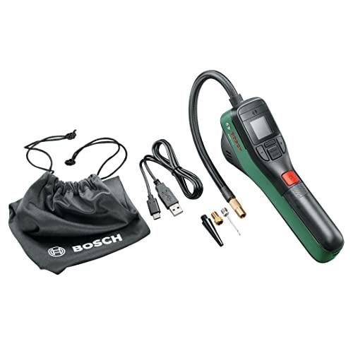 ボッシュ(BOSCH) Bosch コードレス エアポンプ 自転車・ボール 電動 空気入れ 最大圧力 150PSI/10.3bar / 圧力オートス(自動停止)機能搭載/米式・仏式・英式バルブ対応/充電式 USB-C/LEDライト付 EasyPump