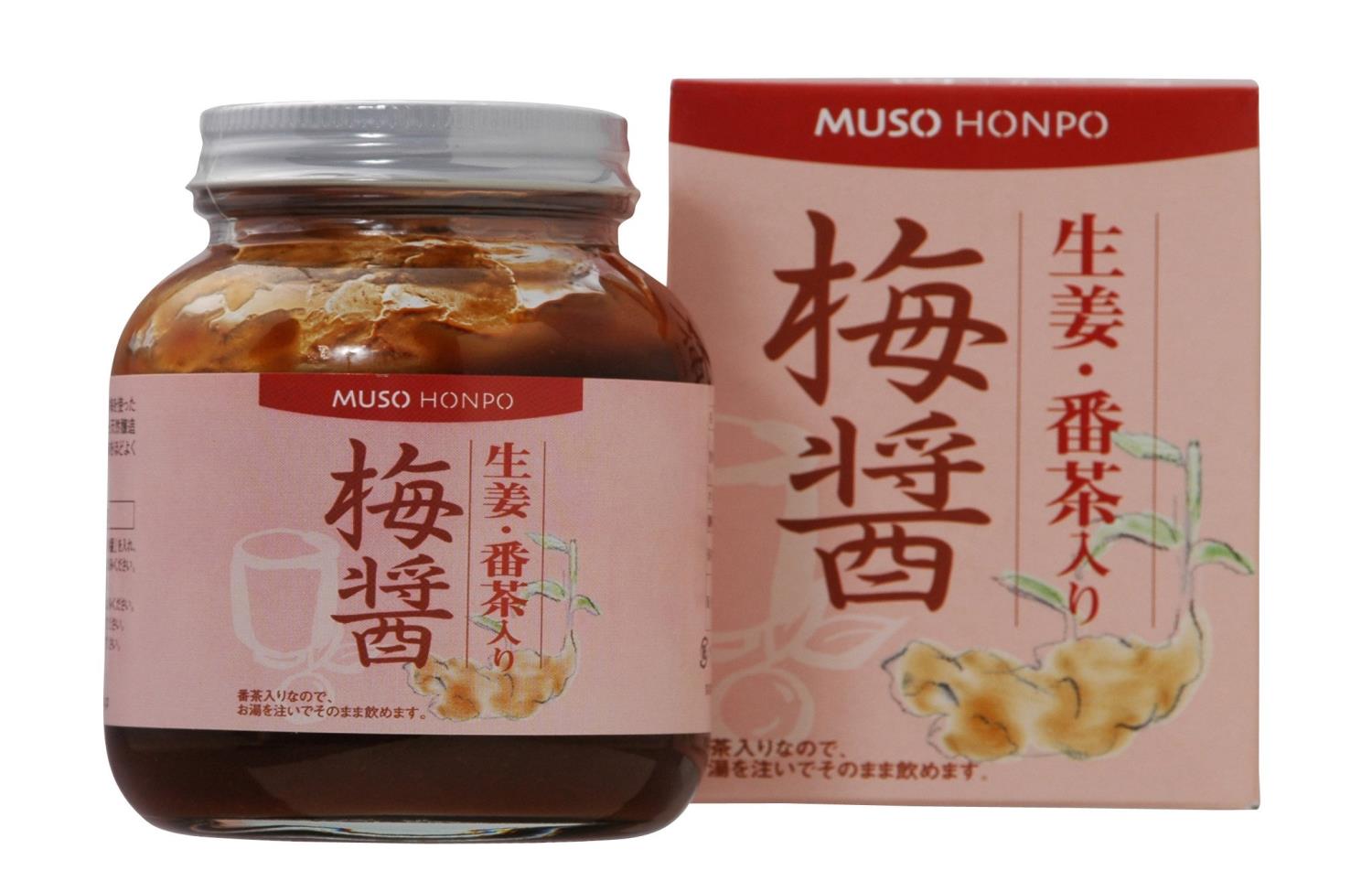 楽天市場】ムソー食品工業 生姜・番茶入り 梅醤(350g*3個セット)【無双