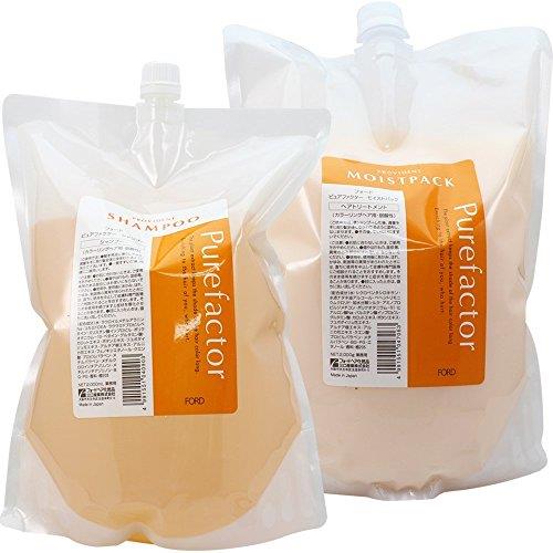 2点set フォード ファクター シャンプー2000ml モイストパック 2000ｇ 詰め替え セット