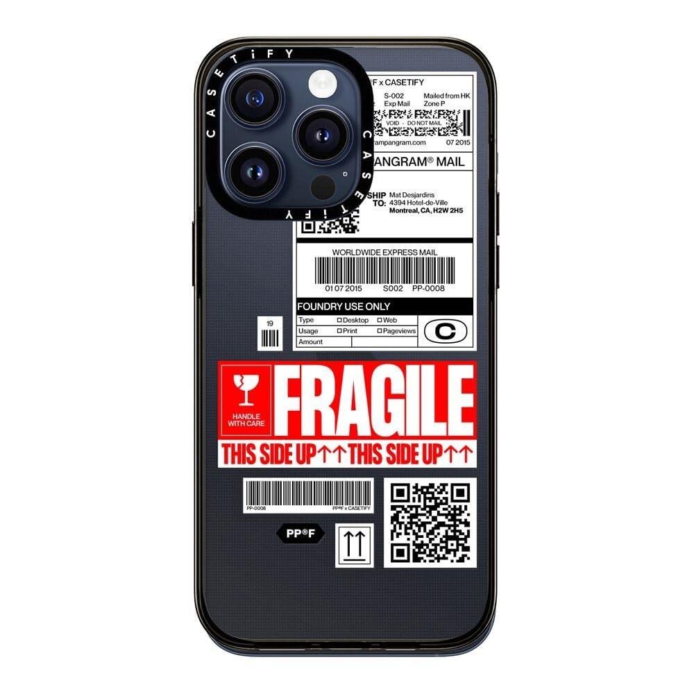CASETiFY パウダーコンパクト i Phone 15 Pro Max 入れもの MIL標準尺度標準尺度 (2x MIL-STD-810G) / 1.2mからの落っこちる取り調べるをせつ然たる - PP-0008 - せつ然たる 黒いこと