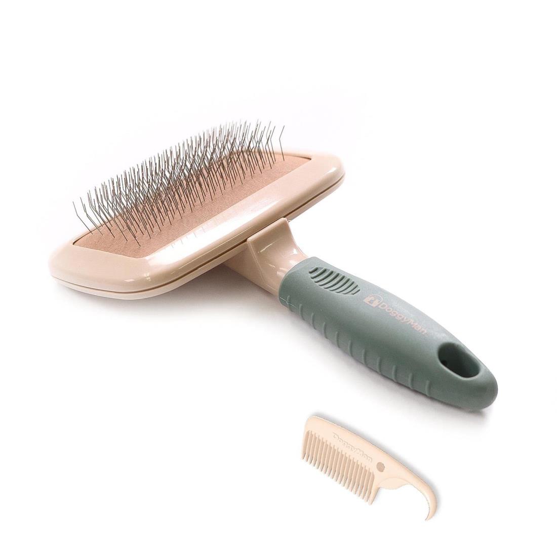 スーパーキャット 玉付きハードスリッカーS OC-06〔×12セット〕 犬 猫 スリッカーブラシ 犬用 猫用 | スーパーキャット (Super Cat) おウチ・クチュール 玉付き