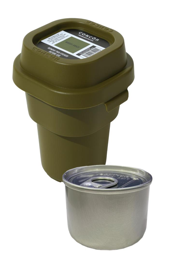 CONCOR(コンコール) 芳香剤 車 置き型 フレグランスジェル ボックス シトラス グリーン ウッズグレイス 85g COC-3-2画像