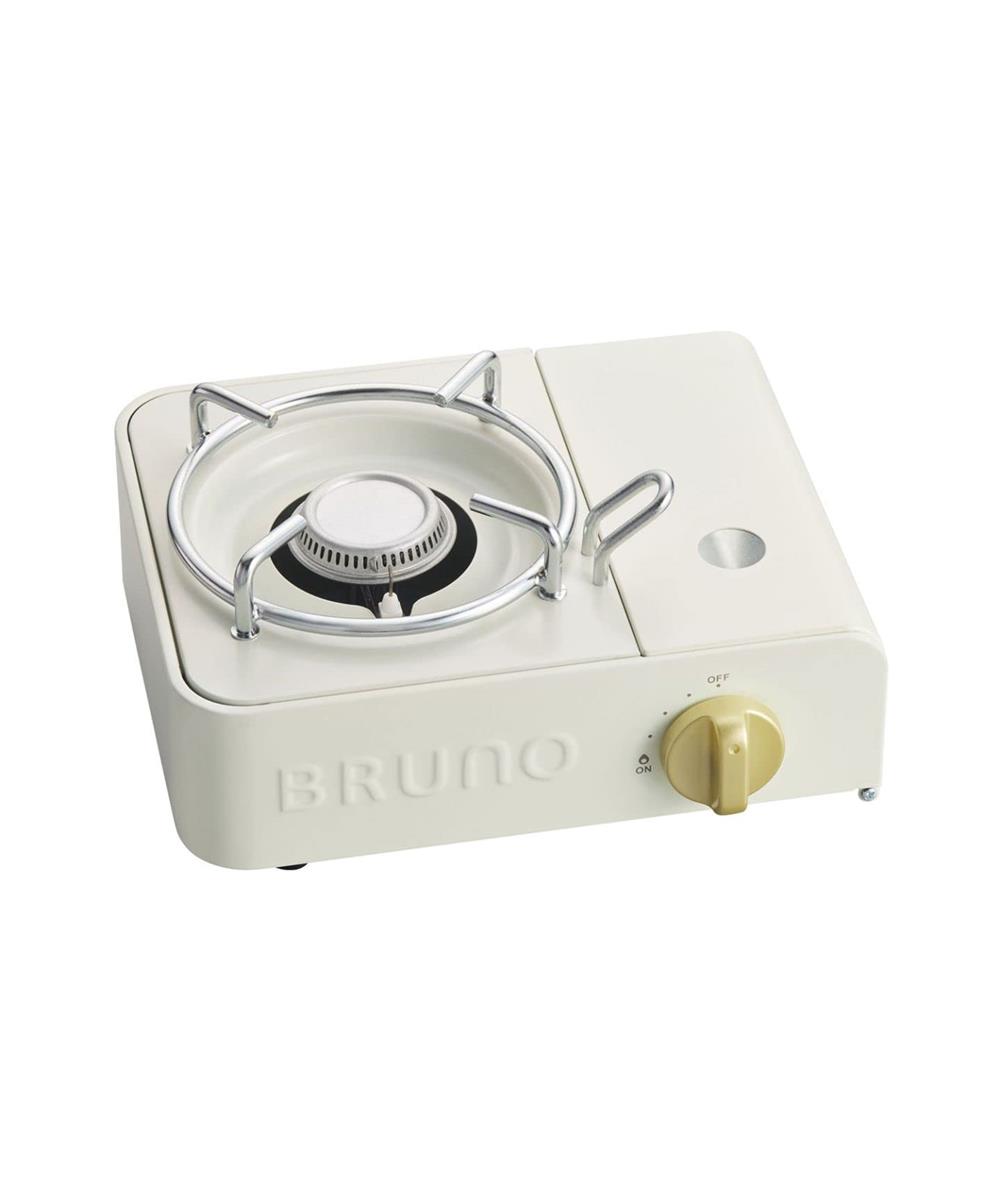BRUNO ブルーノ カセットコンロ ミニ キャンプ ガス 焼肉 アウトドア 千石 小型 防災 用品 震災 備え かわいい おしゃれ アイボリー BOE094-IV 7760891