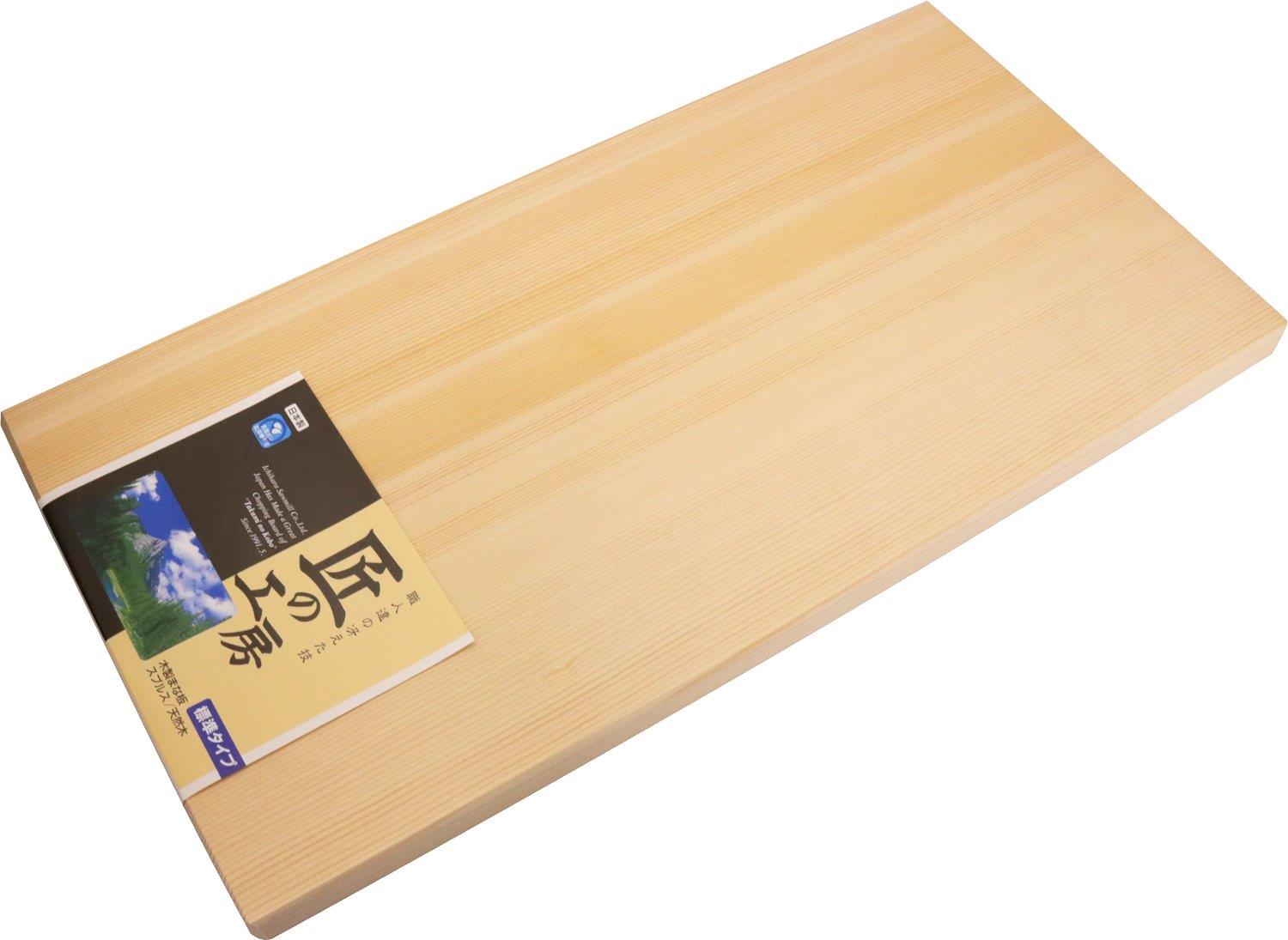 市原大工仕事所 まな板 木製 お役目用まな板 普通厚 60×30糎