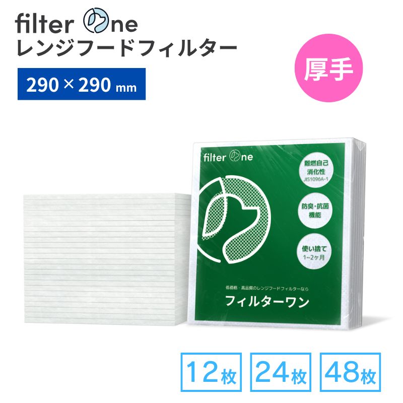 レンジフード 換気扇フィルター 48枚セット。RM2サイズ24枚＋Rサイズ24枚 f290290.jpg