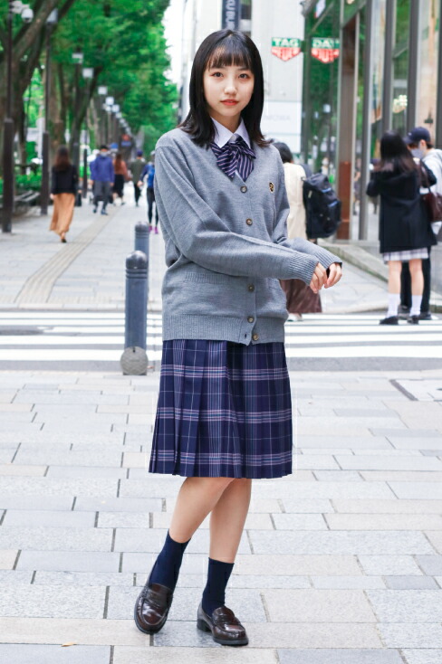 なんちゃって制服スカートチェック制服日本製カンコー(スクールスカートプリーツスカート冬毛ウール紺緑グレー学生服学生ネイビーグリーンピンクグレーロング丈ひざ下高校生中学生面接)KHS205