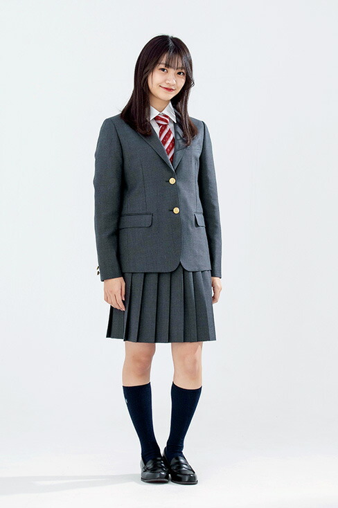 スクールブレザーなんちゃって制服制服ブレザー女子ネイビーグレーカンコー日本製大きいサイズレディース毛ウールゴールドボタン紺通学学生女子高生高校生中学生入学卒業KHS112