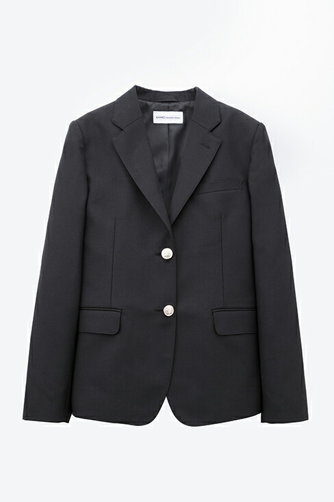 【10%OFF1/1-1/14】制服ブレザー女子ネイビーグレーカンコー日本製(なんちゃって制服スクールブレザージャケット大きいサイズレディースレギュラー毛ウールゴールドボタン紺通学学生高校生中学生面接)KHS112