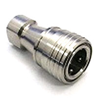 全能流動物用カップラーステンレス製 ソケット(刃針) RcメネジS-450 SUS | Rc1/2(粍)