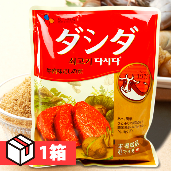 [CJ] 牛肉ダシダ 1kg 1箱(1250円×10個)　韓国調味料 牛肉 ダシダ 韓国食品 韓国食材 出汁