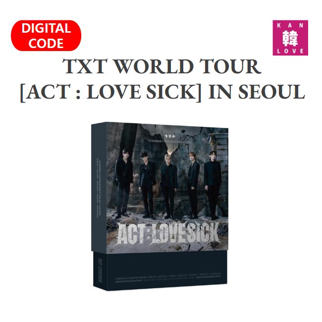 楽天市場】【おまけ付き】TXT WORLD TOUR【ACT:LOVE SICK】IN
