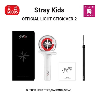 楽天市場】【おまけ30種付き】Stray Kids OFFICIAL LIGHT STICK VER.2 