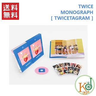 楽天市場 おまけ付き K Pop 韓流 Twice Twicetagram Monograph Photobook コード 3 トゥワイス おまけ 生写真 トレカ 1 1 韓love