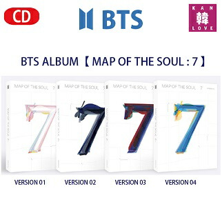 楽天市場】【おまけ9種付き】BTS CD アルバム [MAP OF THE SOUL : 7]【VER.ランダム】防弾少年団 バンタン ばんたん/  おまけ：生写真1種+トレカ8種(8809440339532-03) : 韓Love