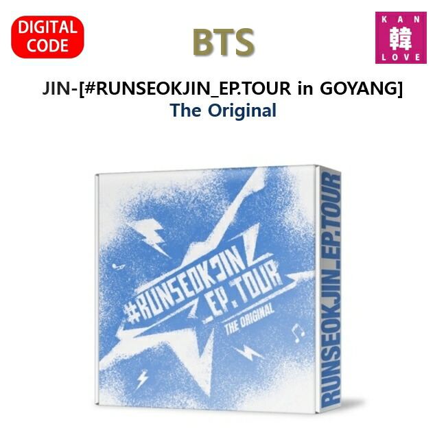 楽天市場】JIN (BTS) / #RUNSEOKJIN_EP.TOUR in JAPAN (Blu-ray) 【BLU