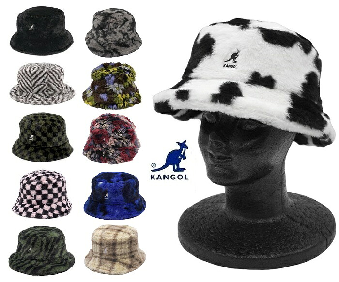母の日 差し上げ物 KANGOL カン行き先 かぶり笠 鳥打ち帽 Faux Fur Bucket バケハ 今めかしい ブランド名 定番 一般受け 差し上げ物 メンズ レディース 成人男性 亭主もち