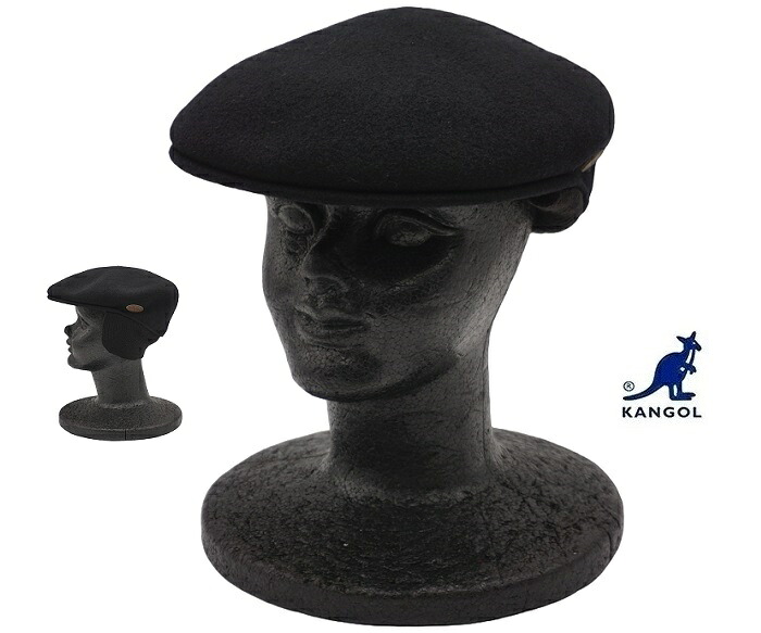 KANGOL カンゴール ハンチング ベレー帽 帽子Wool 504 Earflap ウール 504 イヤーフラップ 防寒 おしゃれ 父の日 敬老の日 クリスマス プレゼント 20代 30代 40代 50代 60代 70代 男性 女性