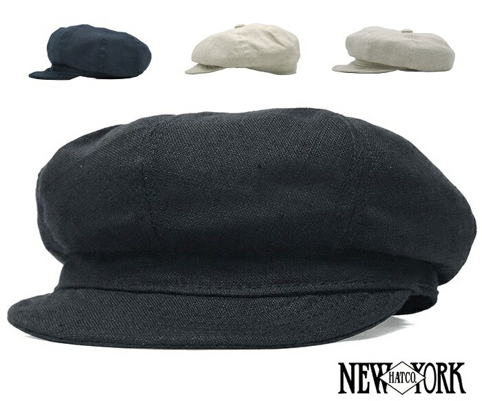 NEW YORK HAT ニューヨークハット 帽子 キャスケット キャップ 6225 Linen Spitfire リネンスピットファイア おしゃれ 父の日 敬老の日 プレゼント 20代 30代 40代 50代 60代 70代 7,600円