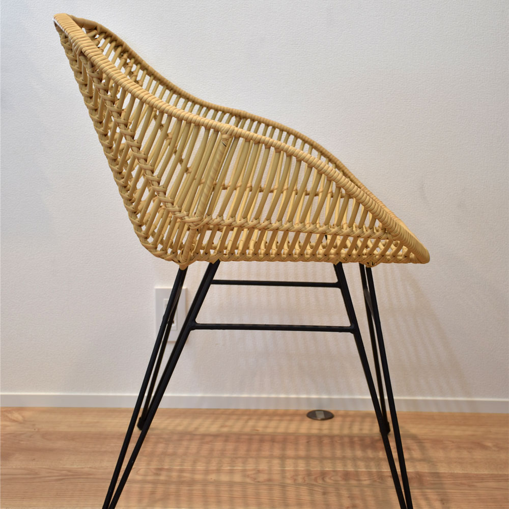 kanmuryou: Rattan chair chair stylish North European cafe dining chair