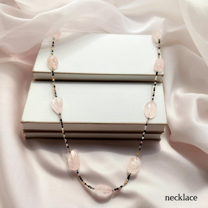 閲覧♡ブルームーンストーン、ローズクォーツ、ピンクトルマリンの