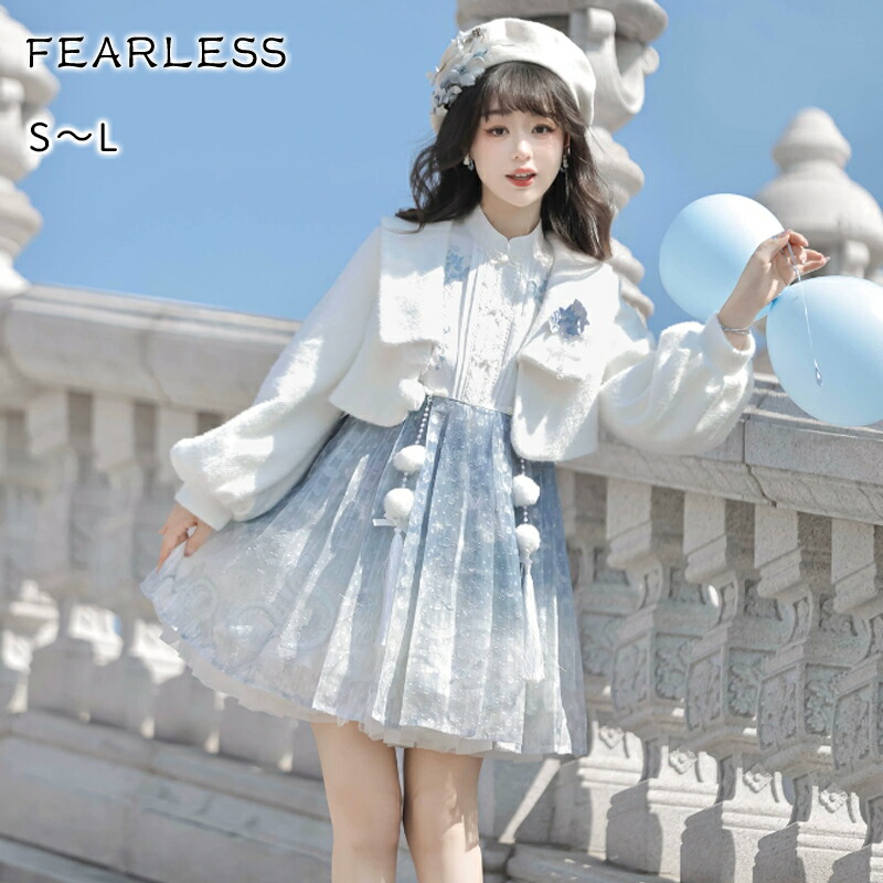 Fearless ワンピース ワンピ シフォンワンピース ロングワンピース レディース 長袖 きれいめ 体型カバー 花柄 秋 冬 半袖 ミディアム丈 ロングワンピ ロング シフォン 大きいサイズ 小花柄 Aライン 透け感｜のぞみラボ